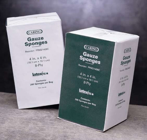 Non-Sterile Dental Sponges 200ct